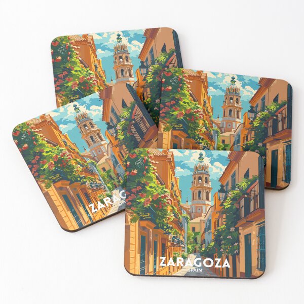 Item preview, Zaragoza Spain - Travel art designed and sold by Marciolini.