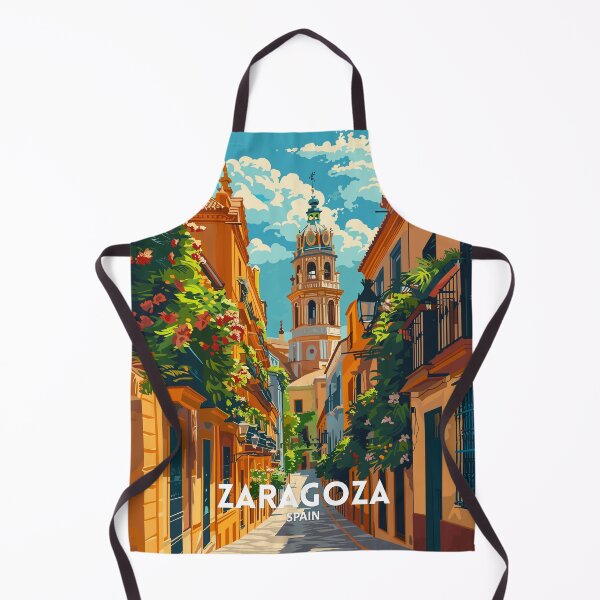 Item preview, Zaragoza Spain - Travel art designed and sold by Marciolini.