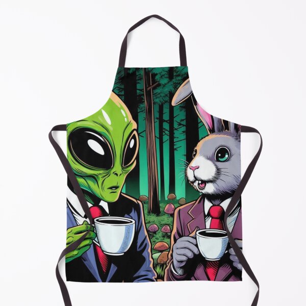 Item preview, alien and cute bunny designed and sold by Dogandesighn.