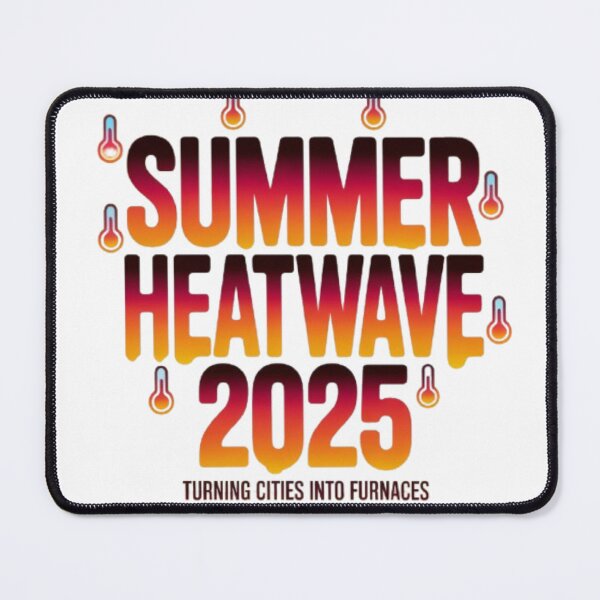Item preview, "Summer Heatwave 2025 – Feel the Fury of the Sun" designed and sold by Fruzbt.