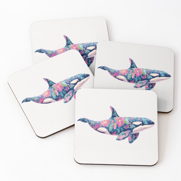 Item preview, Floral Orca designed and sold by MendaciousMina.