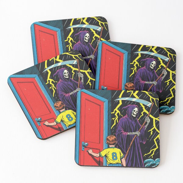 Item preview, Timmy Has a Visitor Vintage Horror Comic Cover Art designed and sold by -DEEWOLF-.