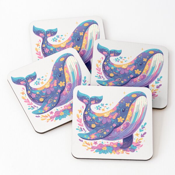 Item preview, Floral Whale designed and sold by MendaciousMina.