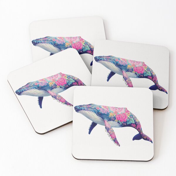 Item preview, Floral Whale designed and sold by MendaciousMina.