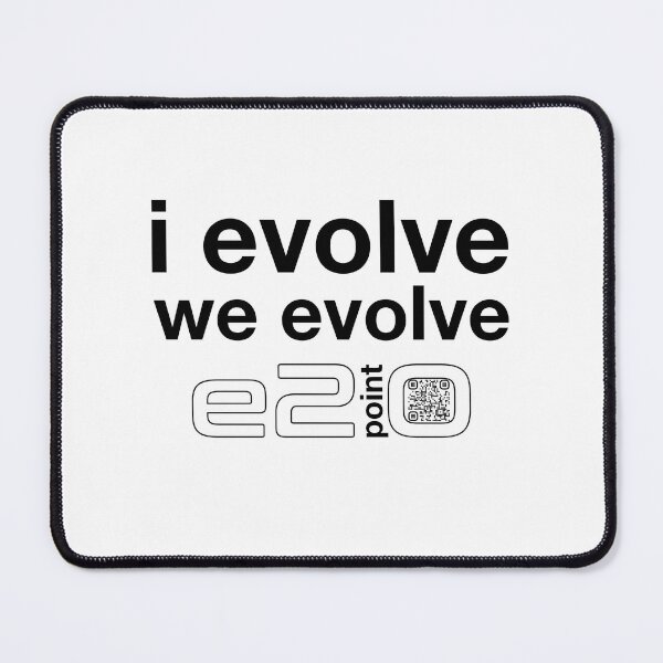 Item preview, e2point0 - I evolve we evolve - (black) designed and sold by e2point0.