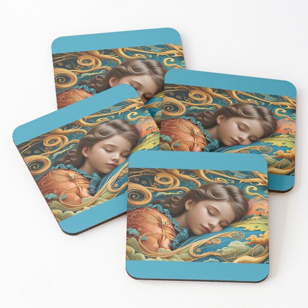Item preview, Dreams Woven in Golden Threads designed and sold by Edenglow Prints & Peculiars.