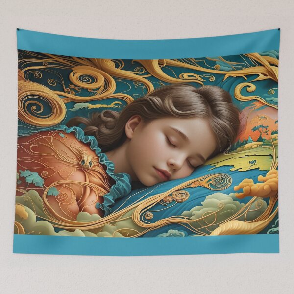 Item preview, Dreams Woven in Golden Threads designed and sold by Edenglow Prints & Peculiars.