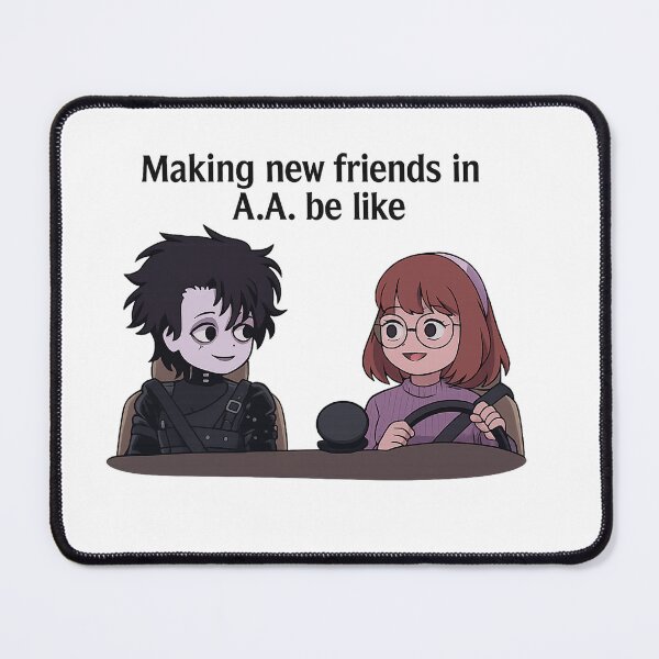 Item preview, AA Edward Scissorhands Parody Fan Art designed and sold by Trauma Nicole.