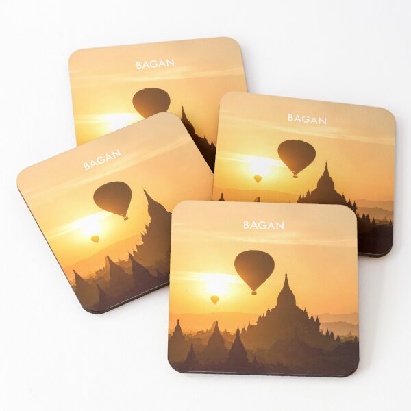 Item preview, Bagan Modern Travel Poster designed and sold by travelwitheric.