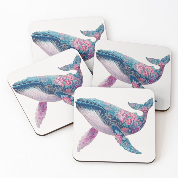 Item preview, Floral Whale designed and sold by MendaciousMina.