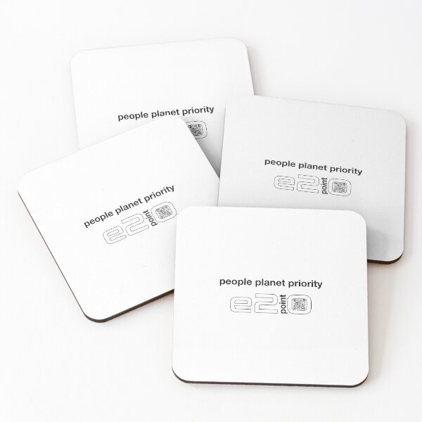 Item preview, e2point0 - people planet priority minimal - (black) designed and sold by e2point0.