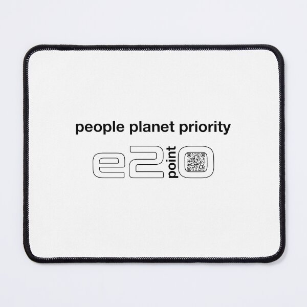 Item preview, e2point0 - people planet priority minimal - (black) designed and sold by e2point0.