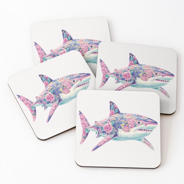 Item preview, Floral Shark designed and sold by MendaciousMina.