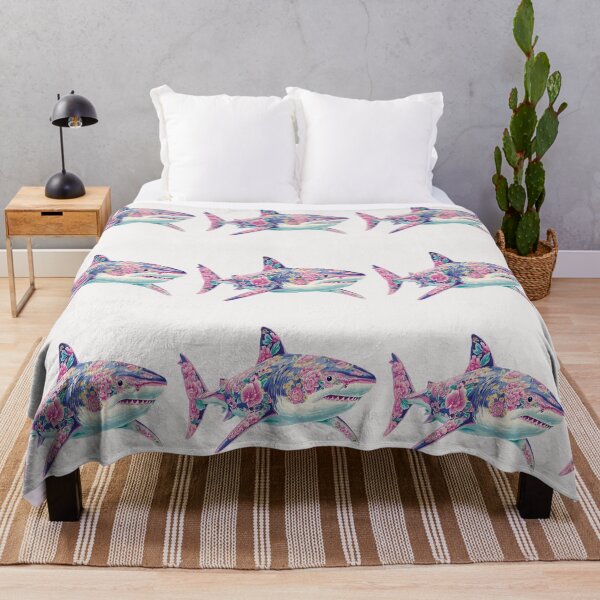 Item preview, Floral Shark designed and sold by MendaciousMina.