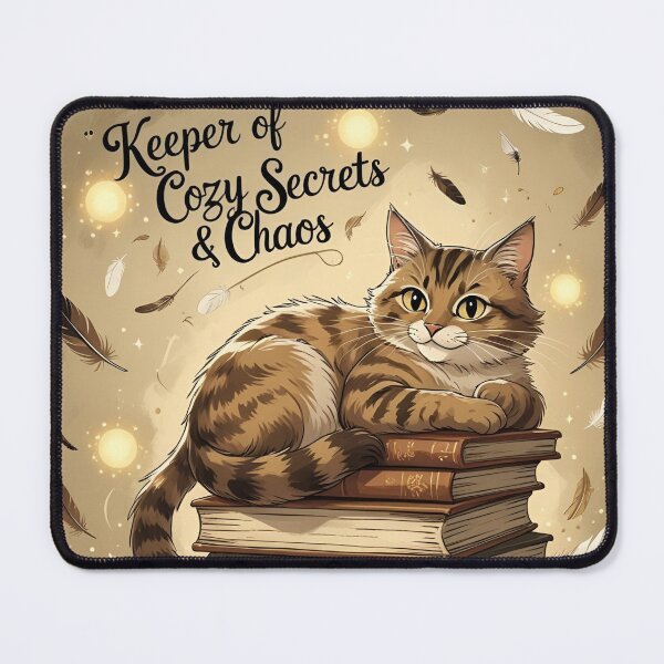 Item preview, Literary Cat of Chaos designed and sold by Edenglow Prints & Peculiars.