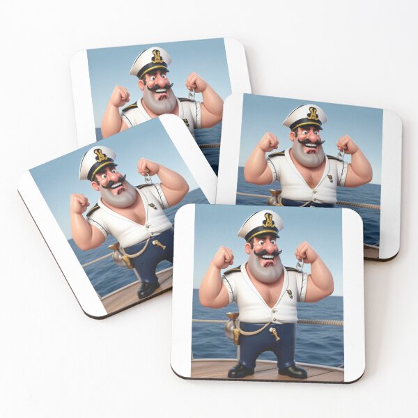 Item preview, Captain Jack – Salty Sea Dog with Attitude designed and sold by KoliBabb.