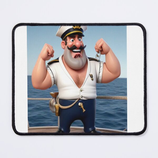 Item preview, Captain Jack – Salty Sea Dog with Attitude designed and sold by KoliBabb.