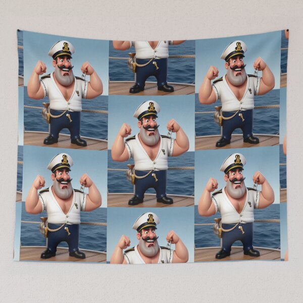 Item preview, Captain Jack – Salty Sea Dog with Attitude designed and sold by KoliBabb.