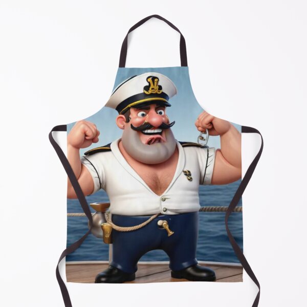Item preview, Captain Jack – Salty Sea Dog with Attitude designed and sold by KoliBabb.