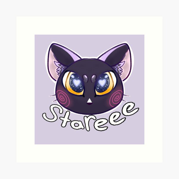 Item preview, Le regard du chaton designed and sold by K:D Official Store.