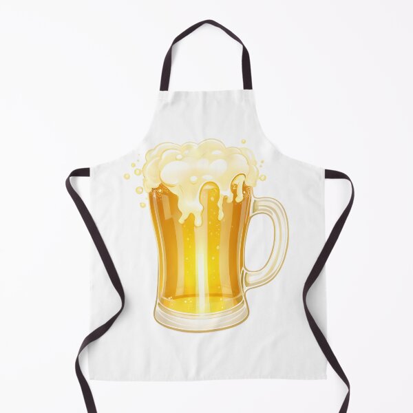 Item preview, Beer Mug Overflowing with Foam Splash Watercolor Style designed and sold by Marimurmurprint.