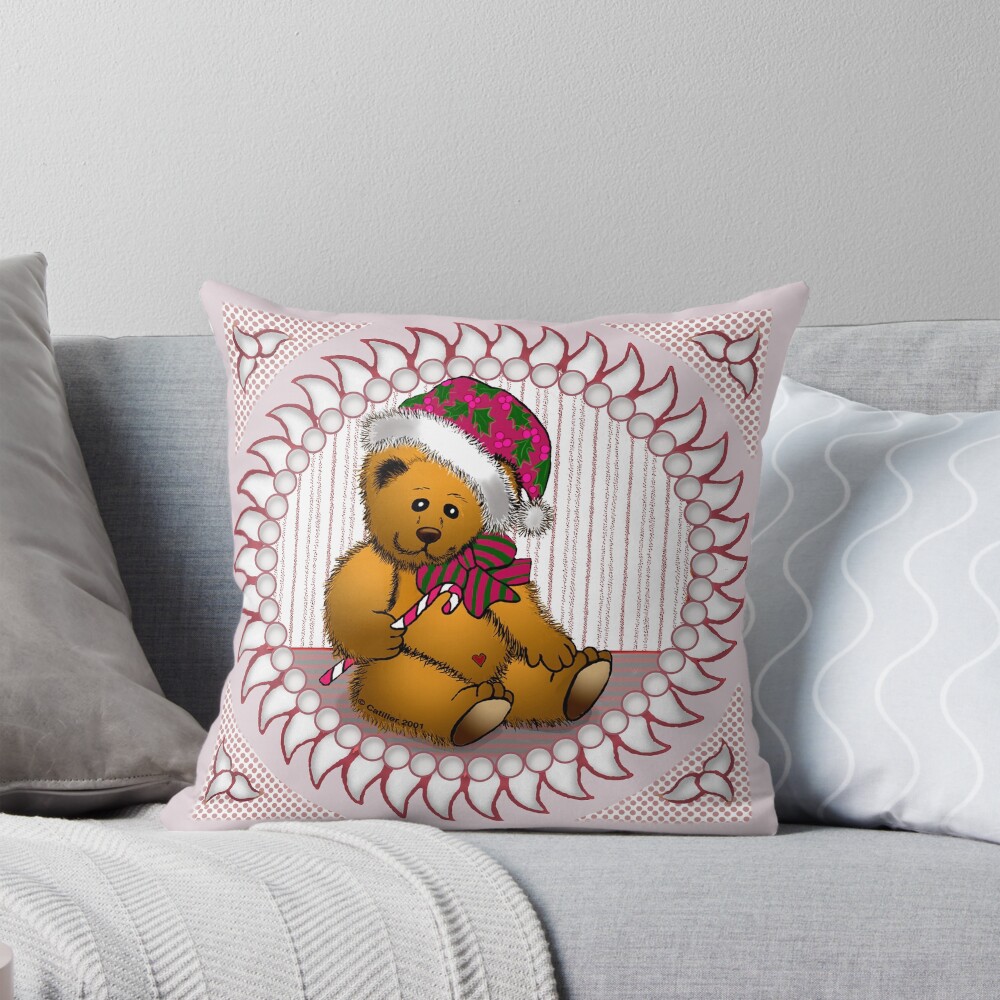 Santa Bear Pillow