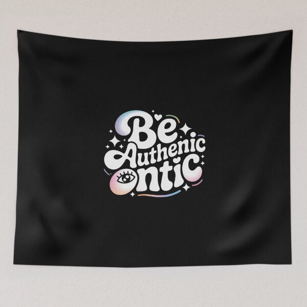 Item preview, Positive Vibes: Be Authentic with Eye designed and sold by BasmaAtef.