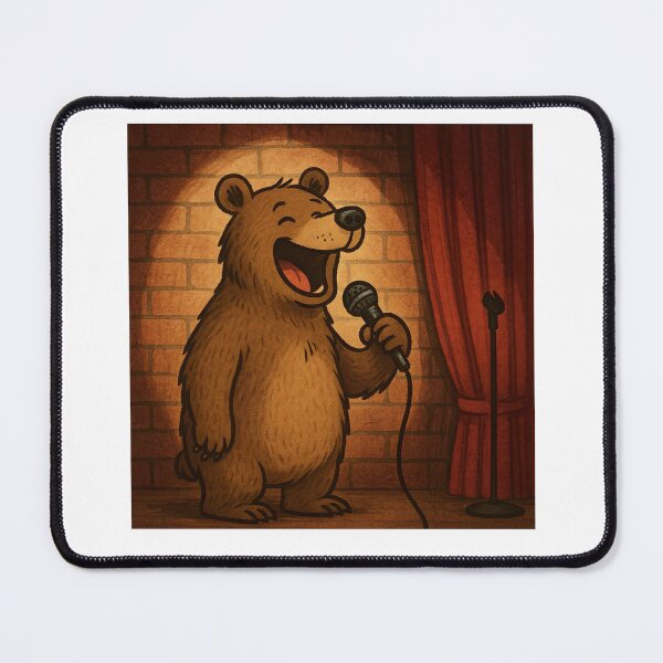 Item preview, Stand-Up Bear: Comedy Night Champion designed and sold by pudrick1.