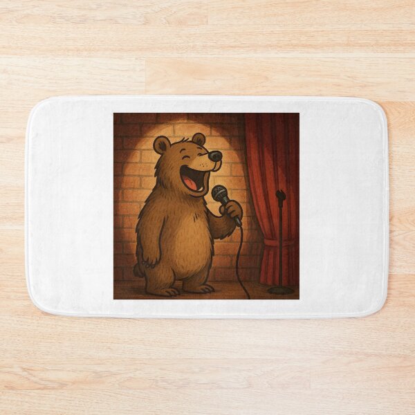 Item preview, Stand-Up Bear: Comedy Night Champion designed and sold by pudrick1.