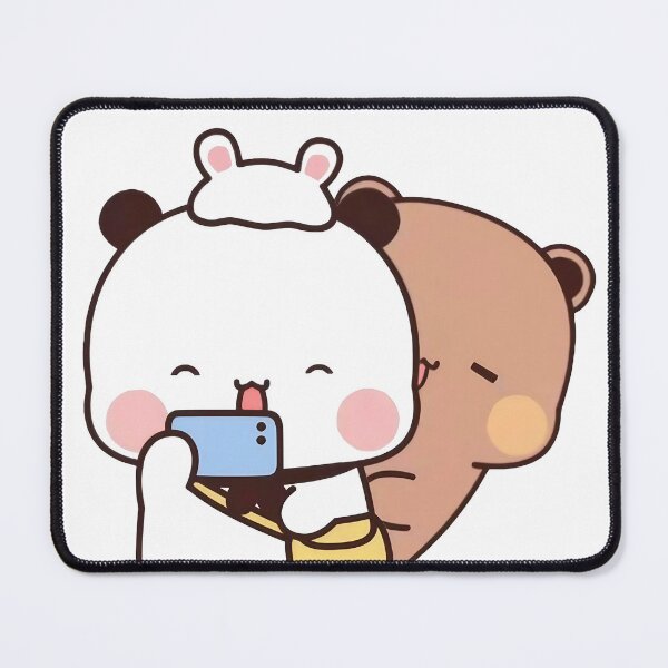 Item preview, Bubu & Dudu taking a picture  designed and sold by PandaBearShop.