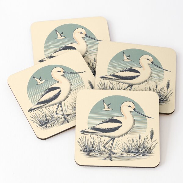 Item preview, American Avocet 4 designed and sold by theAVIARY7.