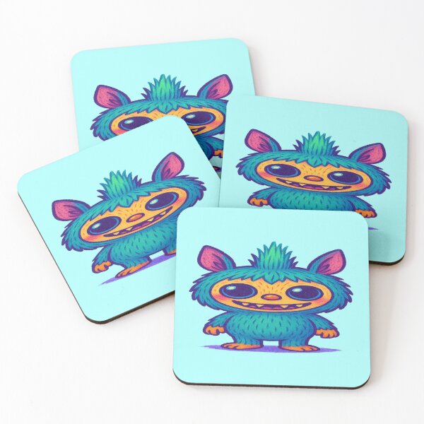 Item preview, Colorful Monster with Mischievous Smile designed and sold by FAONIM.