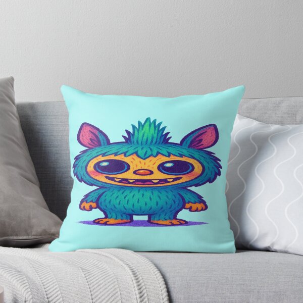 Item preview, Colorful Monster with Mischievous Smile designed and sold by FAONIM.