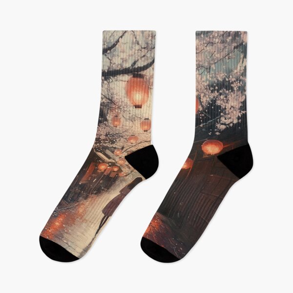 Item preview, Romantic Couple in Kyoto at Dusk designed and sold by Rtymer.