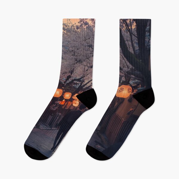 Item preview, Romantic Couple in Kyoto at Dusk designed and sold by Rtymer.
