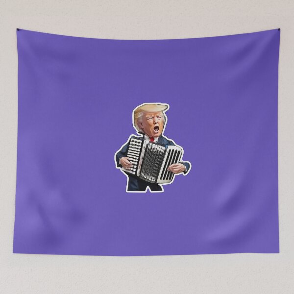 Item preview, Accordion Trump Sticker Style designed and sold by Drubingle46.
