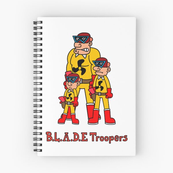 Item preview, B.L.A.D.E Troopers (with name) designed and sold by RyanRaskin22.