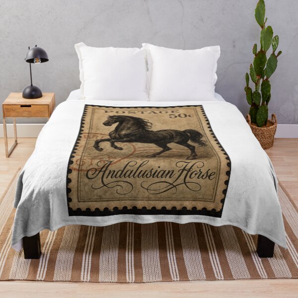 Item preview, Vintage Elegance: Andalusian Horse on Timeless Postage designed and sold by ForeverPrintsOK.