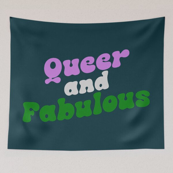 Item preview, Queer and fabulous designed and sold by DarielaGrafik.