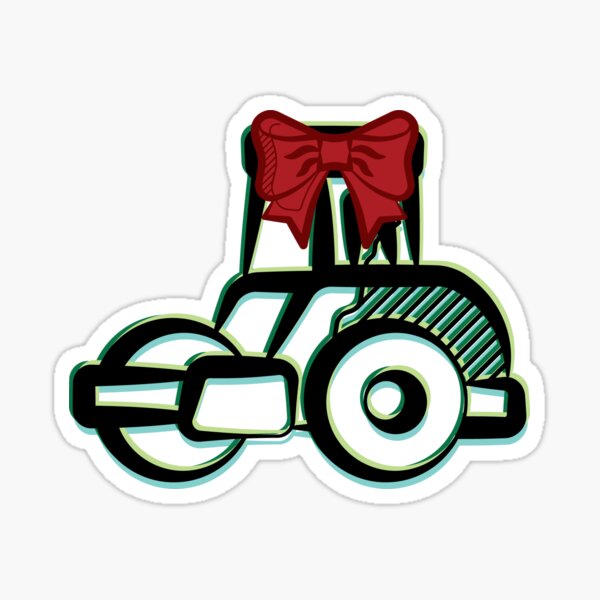 Item preview, Festive Steam Roller designed and sold by Holly Norine Design.