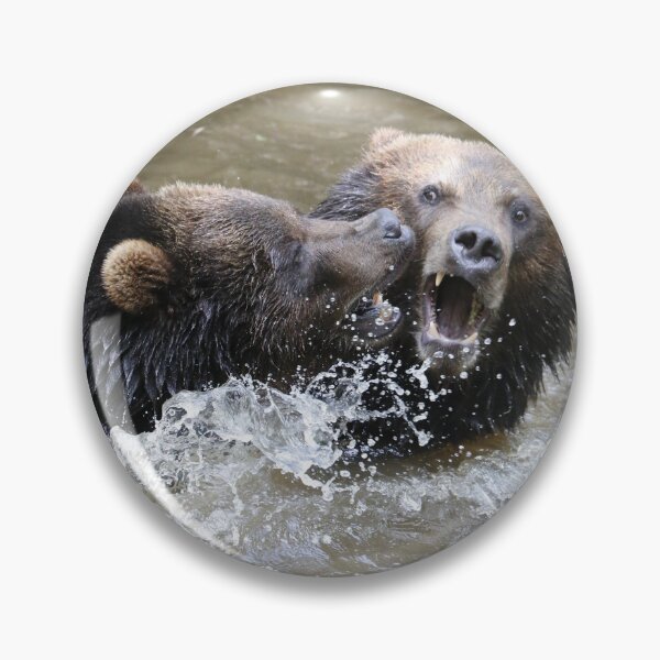 Item preview, Grizzlis fighting designed and sold by Yves Roumazeilles (Wild Focus).