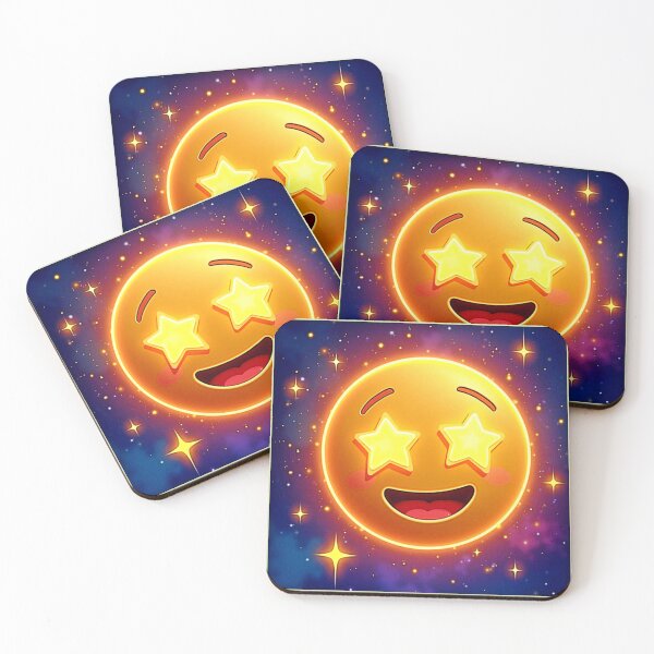Item preview, Starry-Eyed Emoji Joy designed and sold by Health And Fitness Posts e-Store.
