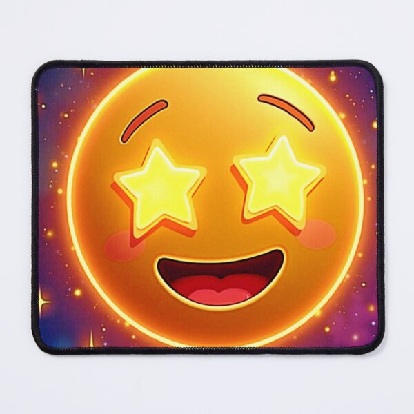 Item preview, Starry-Eyed Emoji Joy designed and sold by Health And Fitness Posts e-Store.