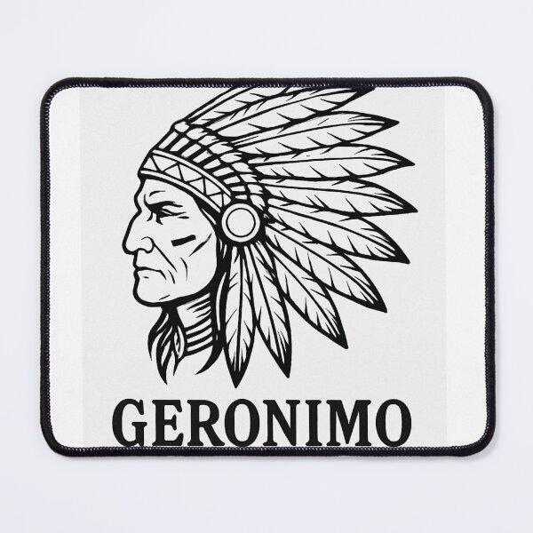 Item preview, AMERICAN INDIAN - GERONIMO designed and sold by Lola Blue.