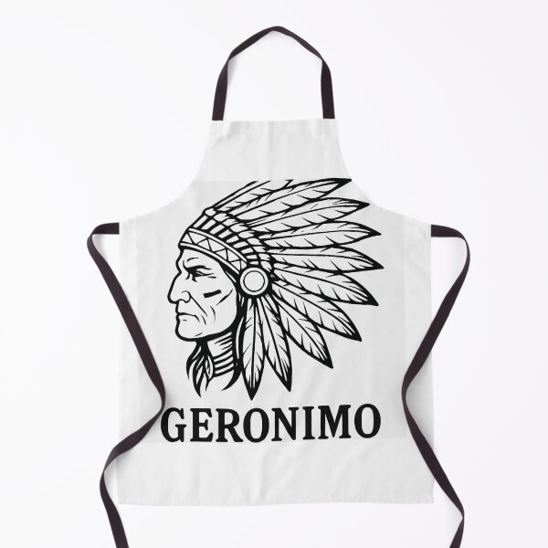Item preview, AMERICAN INDIAN - GERONIMO designed and sold by Lola Blue.