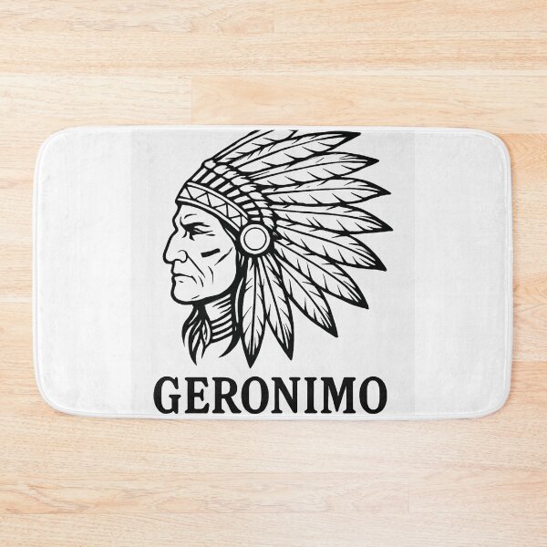 Item preview, AMERICAN INDIAN - GERONIMO designed and sold by Lola Blue.