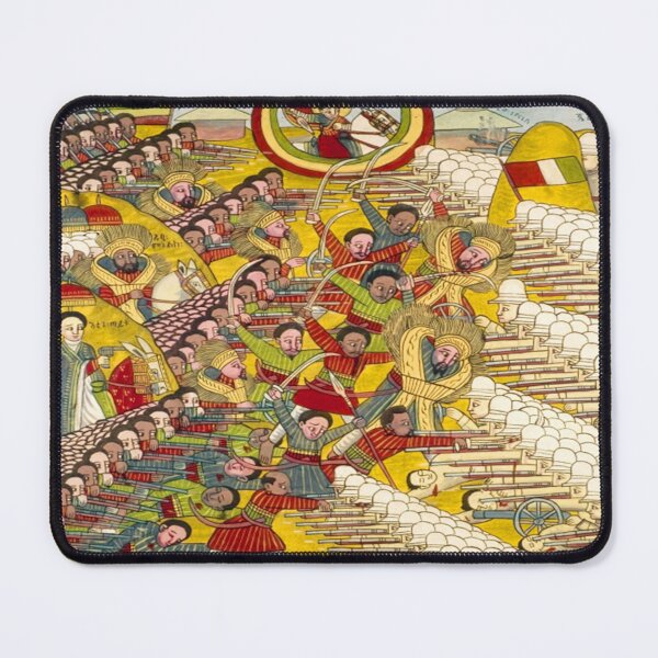 Item preview, Triumph at Adwa – Ethiopian Victory Painting designed and sold by Naomi Gutierrez Parrish.