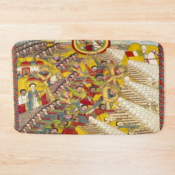 Item preview, Triumph at Adwa – Ethiopian Victory Painting designed and sold by Naomi Gutierrez Parrish.
