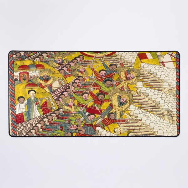 Item preview, Triumph at Adwa – Ethiopian Victory Painting designed and sold by Naomi Gutierrez Parrish.