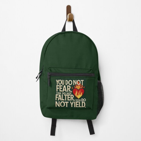 Item preview, "You Do Not Yield" – Throne of Glass Embroidered-Inspired Quote designed and sold by ThroneOfCraft.